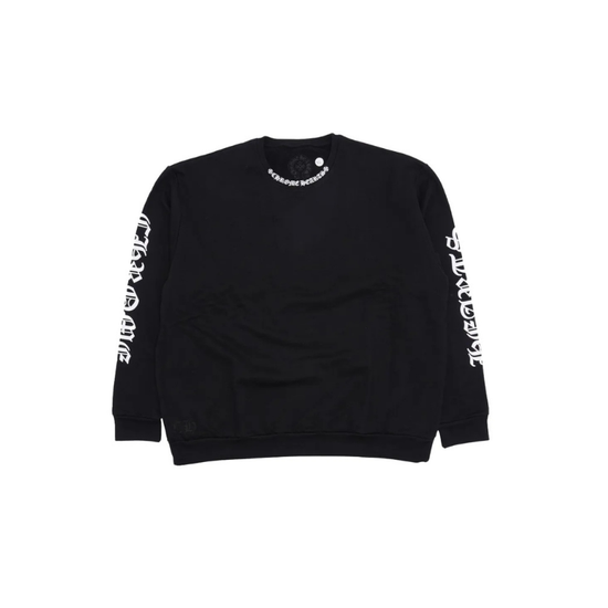 Longsleeve Neck Logo White | Chrome Hearts