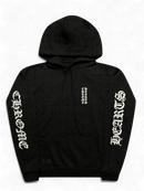 Hoodie Plus Cross Allover Print Horseshoe Logo | Chrome Hearts