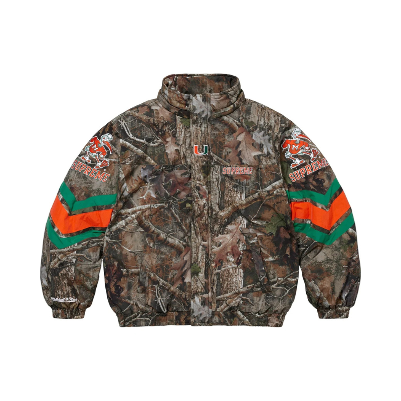 Jackets Mitchell & Ness NCAA Hooded Stadium TrueTimber® Kanati Camo | Supreme