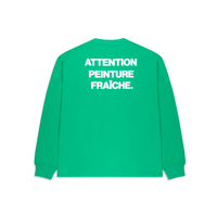 Longsleeve Tropical Jade Green | APF