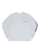 Longsleeve White Green Cemetery Cross White | Chrome Hearts