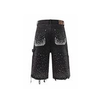 Denim Shorts Diamond Black | Birth Of Royal Child