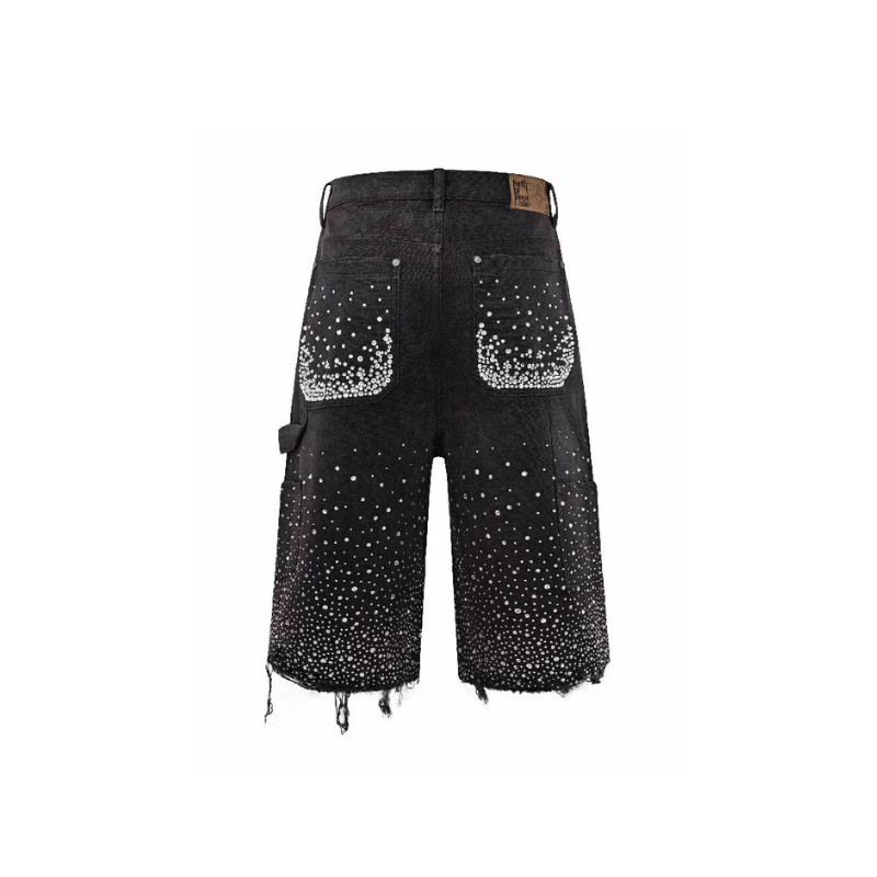 Denim Shorts Diamond Black | Birth Of Royal Child