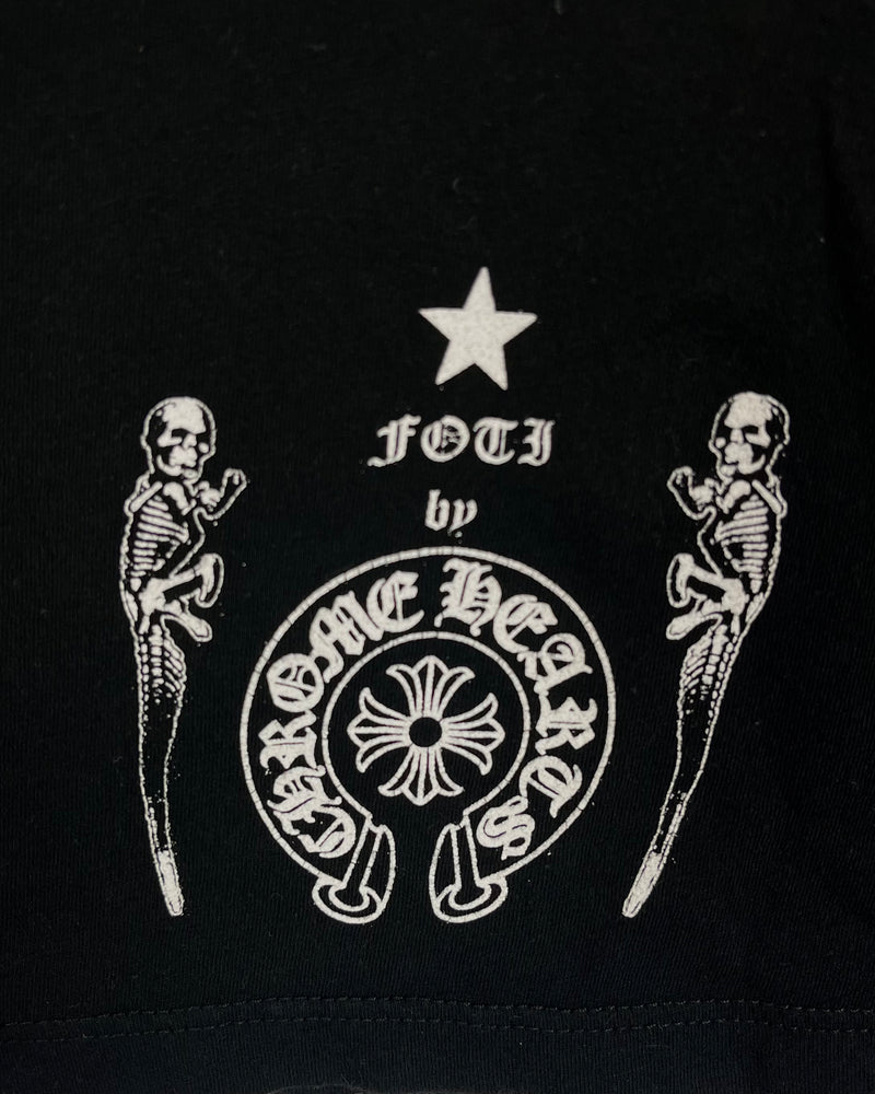 Chrome Hearts x Foti Black Skull Tee Vintage