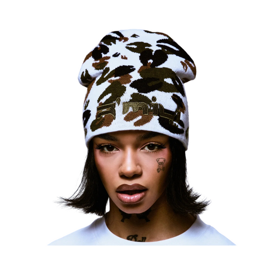 Beanie Camo White | R'MILI