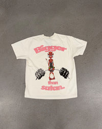 T-shirt Music Beach T-shirt White | Hellstar, view 4