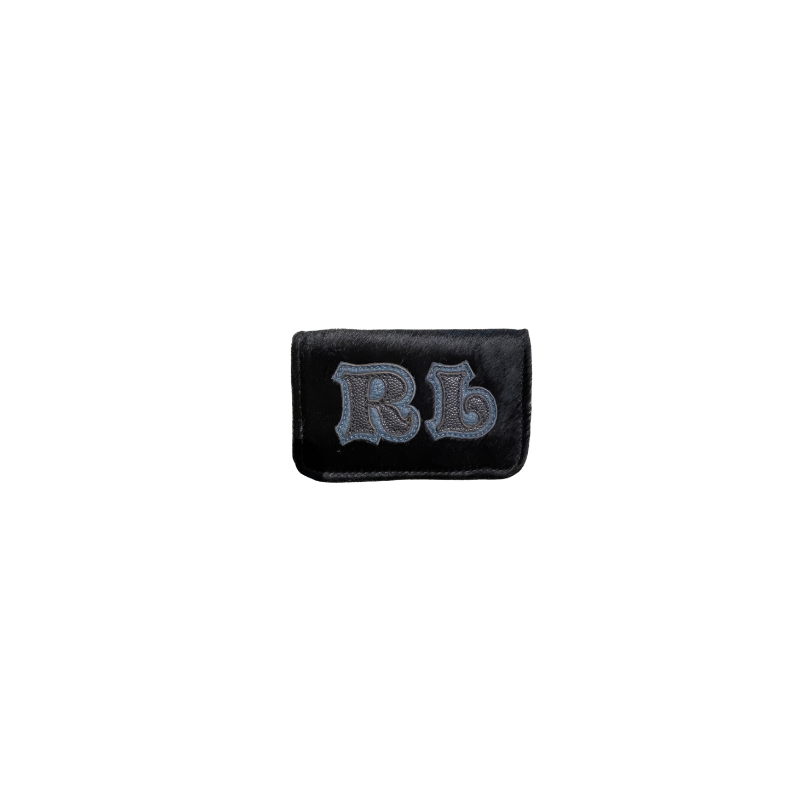 Wallet Pony Obsidian Black Blue | Reveur Lucide