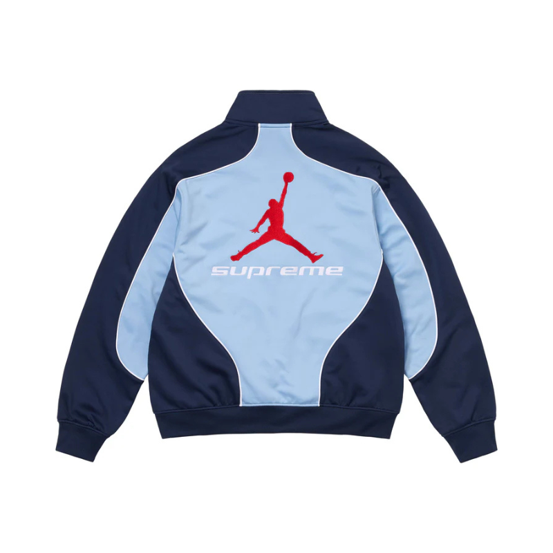 Track Jacket SUPREME X Jordan Blue