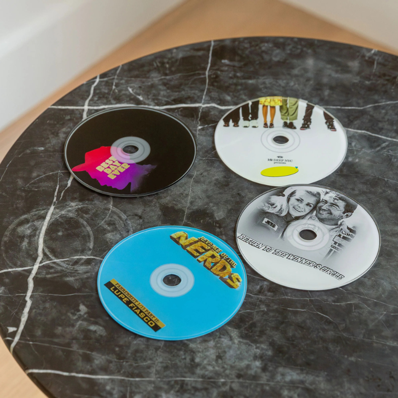 Cd CURVES Coasters