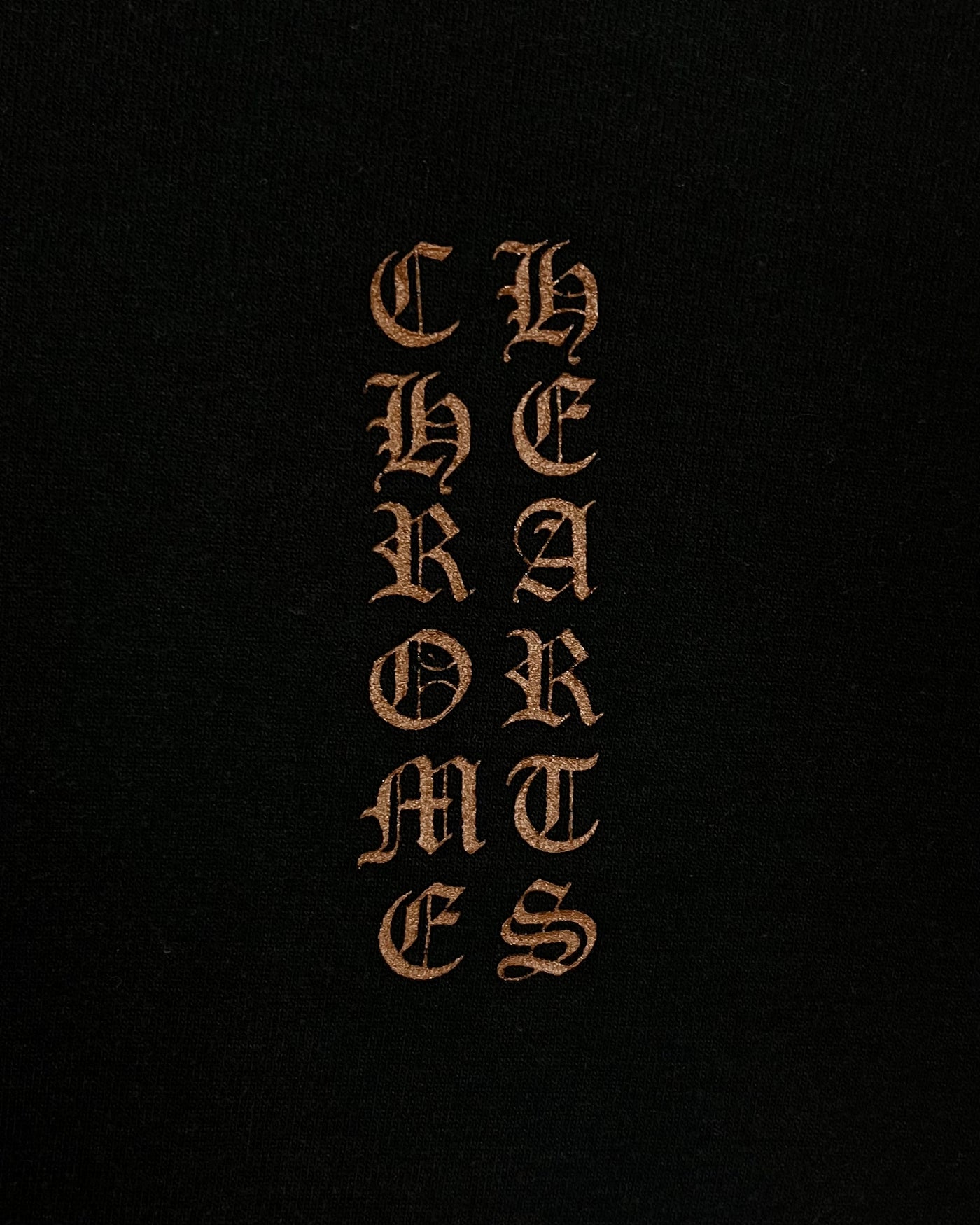 Hoodie Logo Black Brown | Chrome Hearts