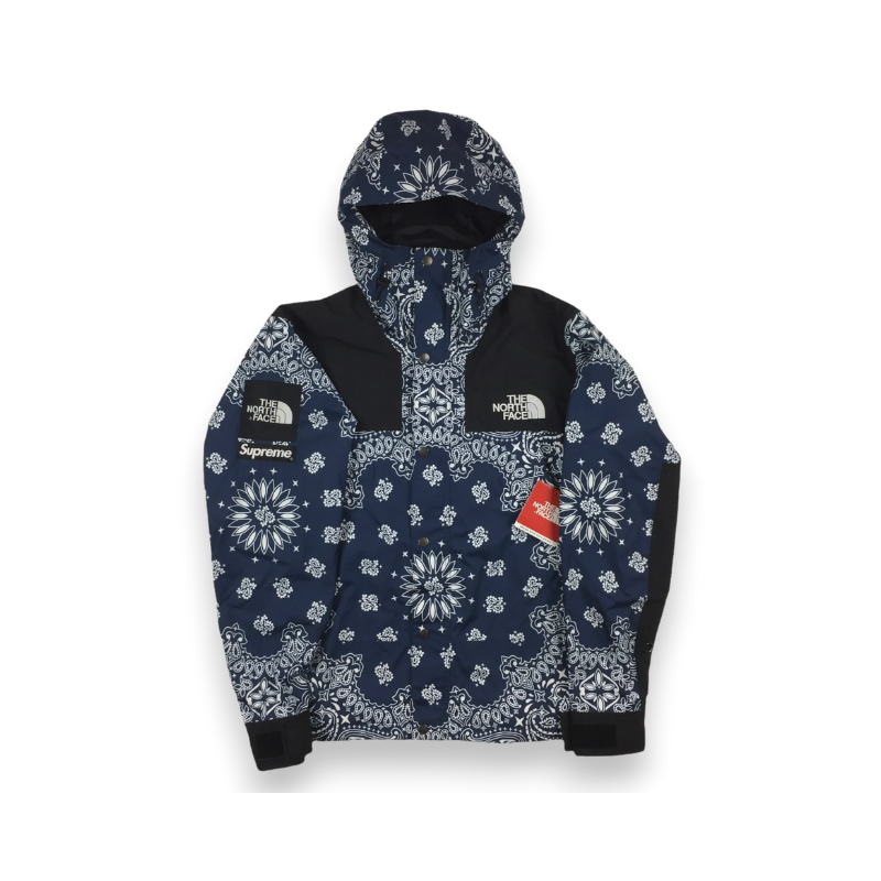 Jacket 2014 Bandana Mountain Light Blue | The North Face x Supreme