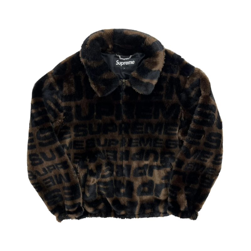 2018 Supreme Faux Fur Jacket