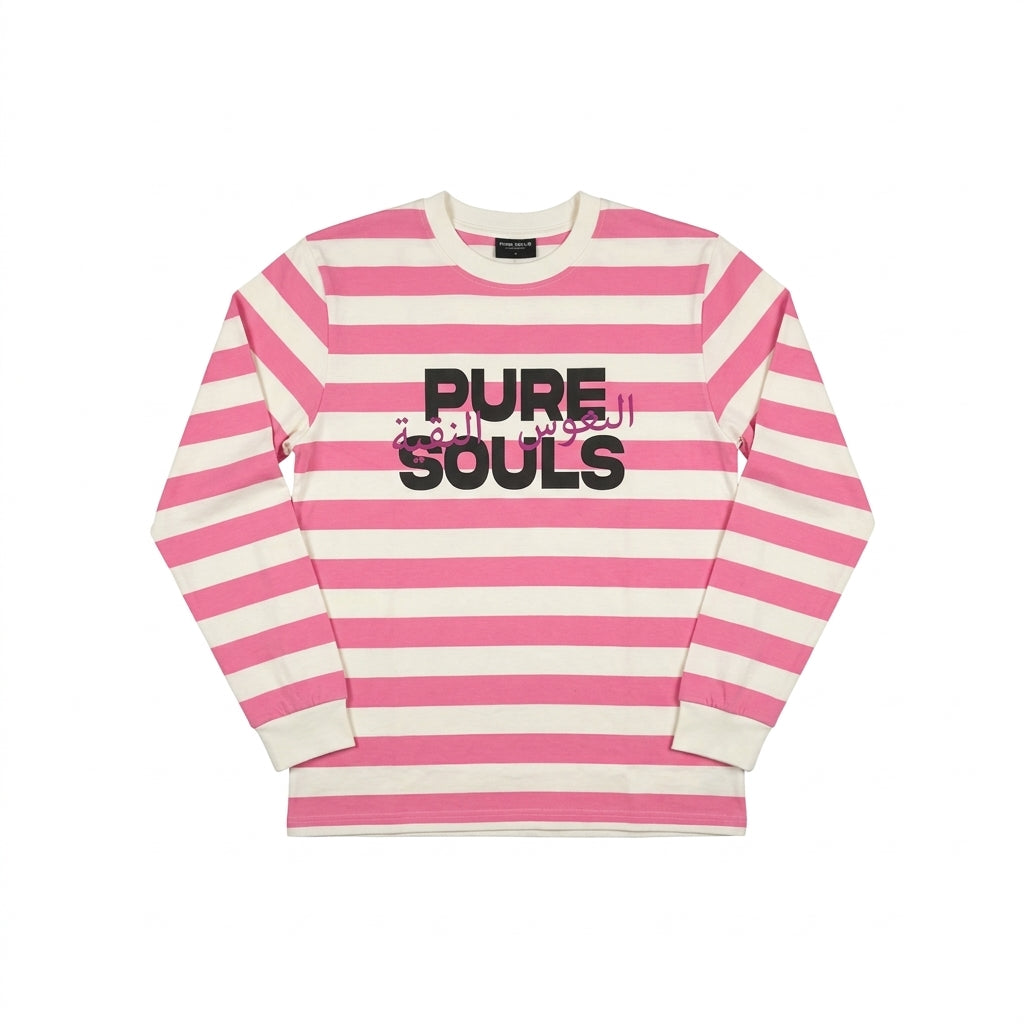Longsleeve  Marinière Pink | R'MILI