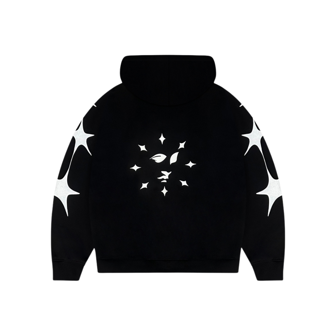 Zip Hoodie Cosmos Black | Année Lumière