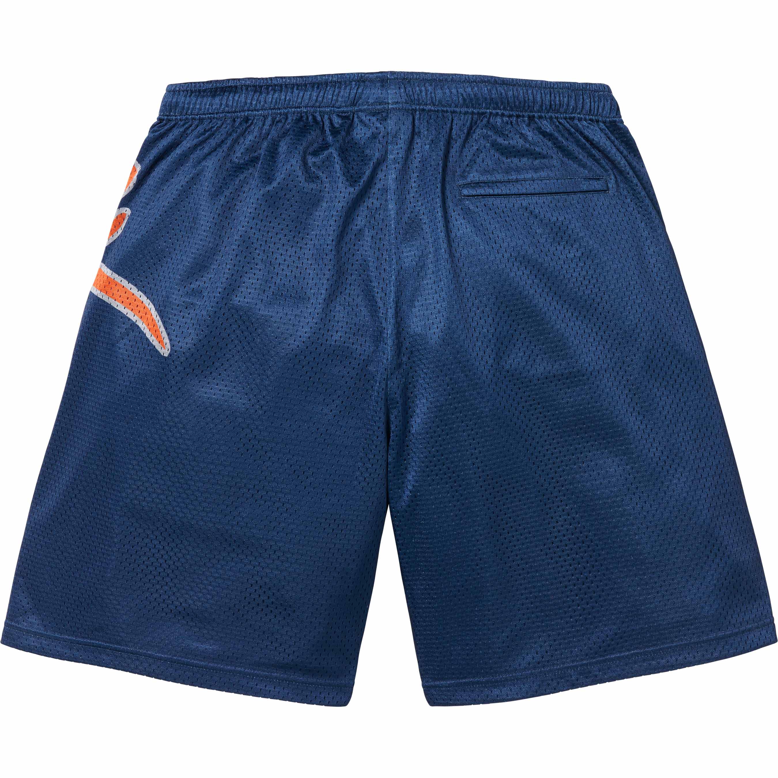 Mesh Shorts Big Script Mesh Blue | Supreme