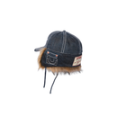 Cap Earflap 5-Panel Navy | Supreme x True Religion