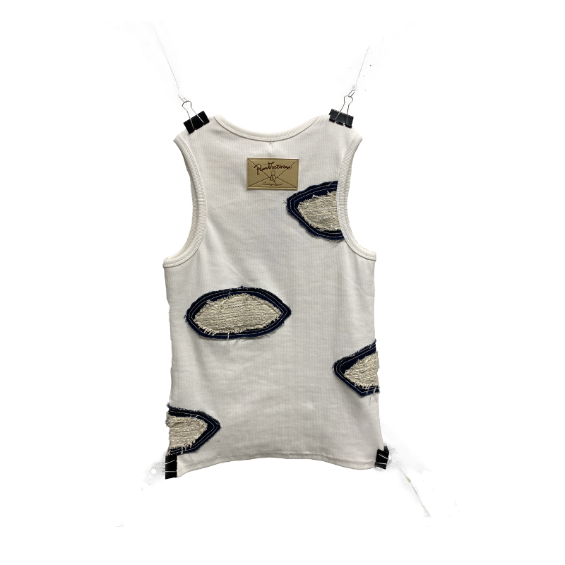 Tank top White | Pantheriane