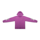 Hoodie I Want More Not Less Purple | Chrome Hearts x Matty Boy