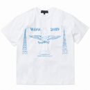 T-shirt FM White | WhoDecidesWar, Hype clothes, view 2