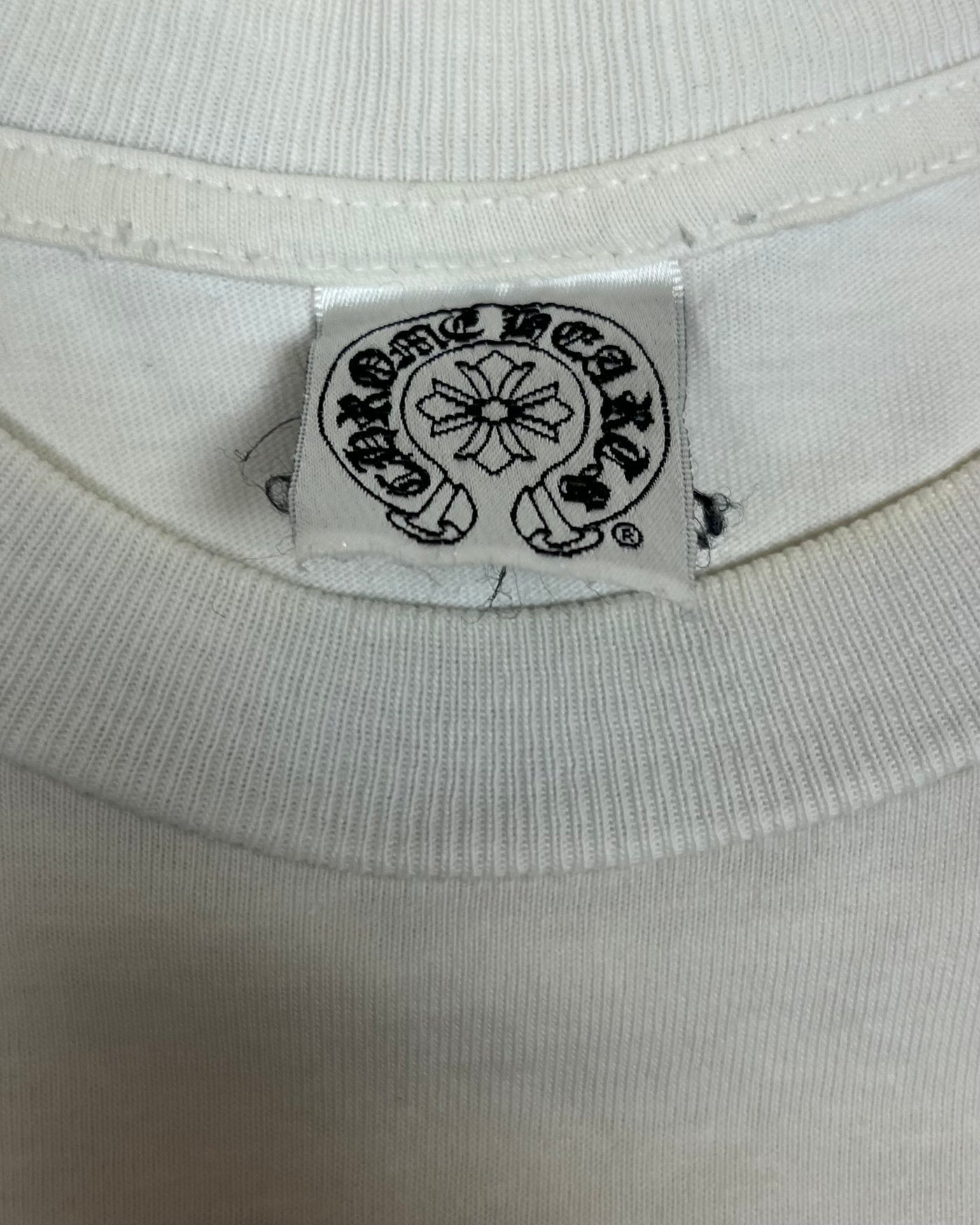T-shirt White Cross Logo | Chrome Hearts