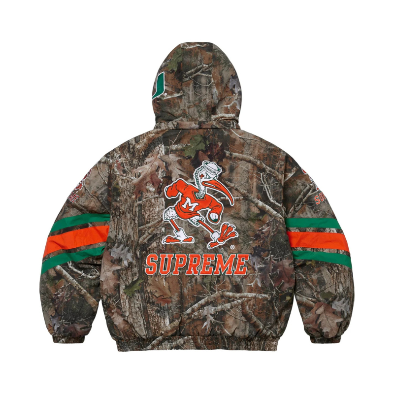 Jackets Mitchell & Ness NCAA Hooded Stadium TrueTimber® Kanati Camo | Supreme