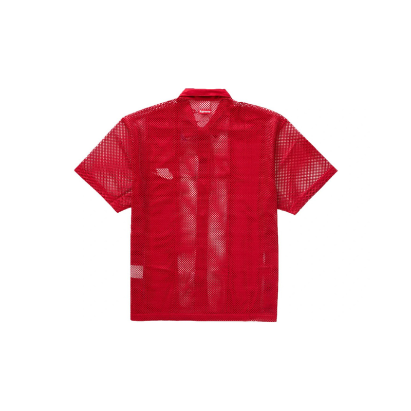 Supreme Nike Mesh S/S Shirt Red