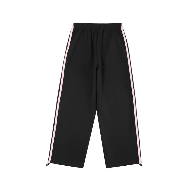 Joggers Relaxed PinkStripe Track Pants | Unknown