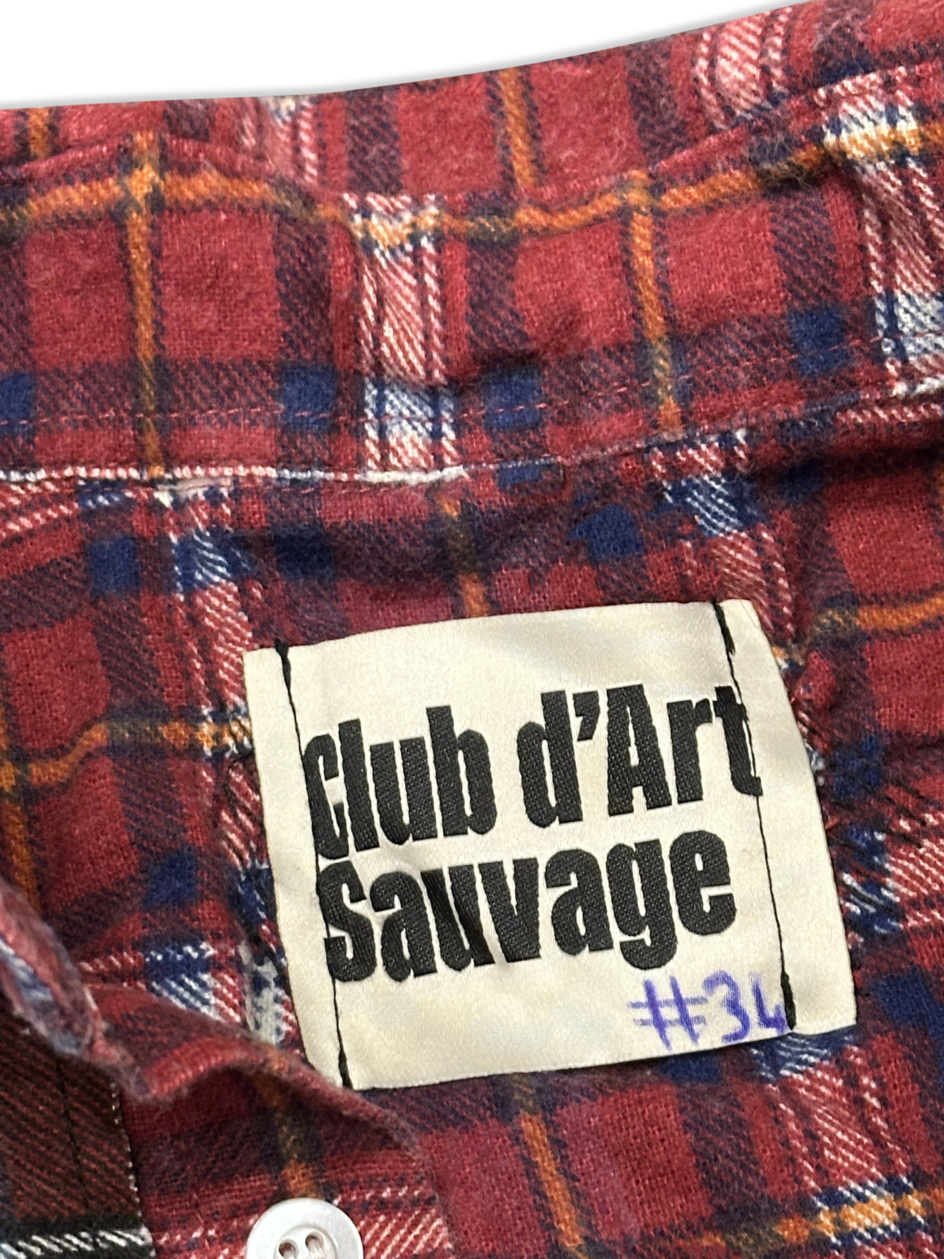 Shirt Worked #34 | Club D'art Sauvage