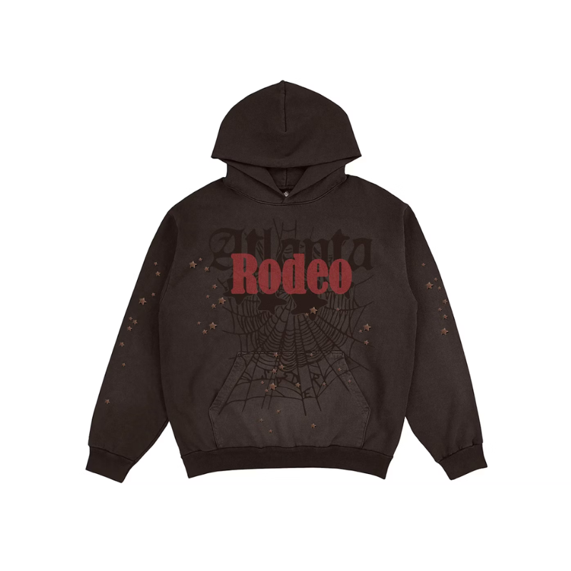 Hoodie Travis Scott Days Before Rodeo Noir | Spider  x Cactus Jack