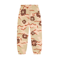 Pantalon de jogging camouflage en coton avec couronne | Denim Tears