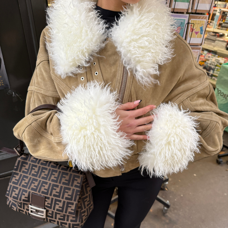 Jacket Aviator W/Sherling Trim  | Vaillant Studio