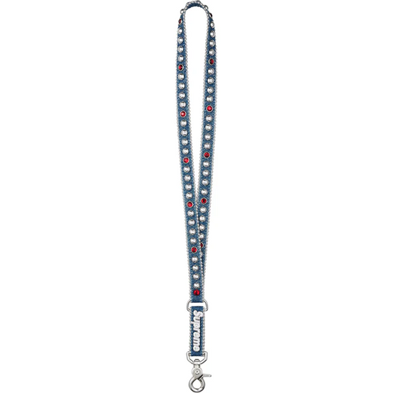Keychain Denim Blue | Supreme x B.B Simon