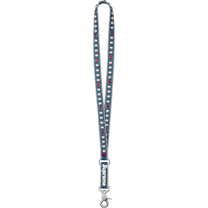 Keychain Denim Blue | Supreme x B.B Simon