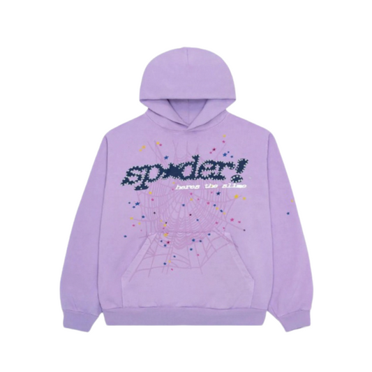 Hoodie SPIDER Violet Clair