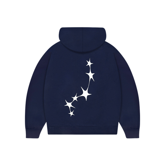 Zip Hoodie Cosmos Navy | Année Lumière