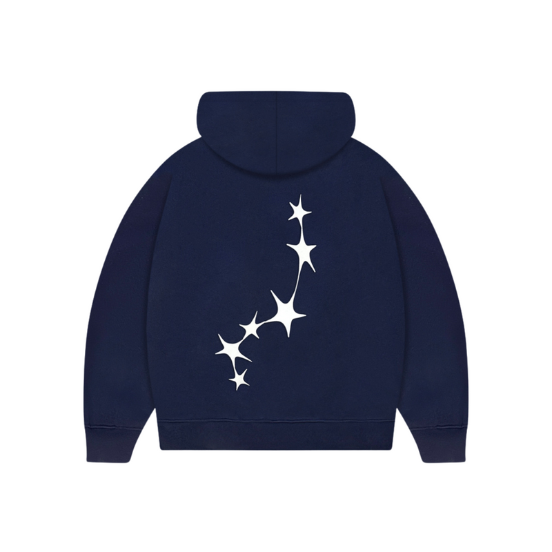 Zip Hoodie Cosmos Navy | Année Lumière