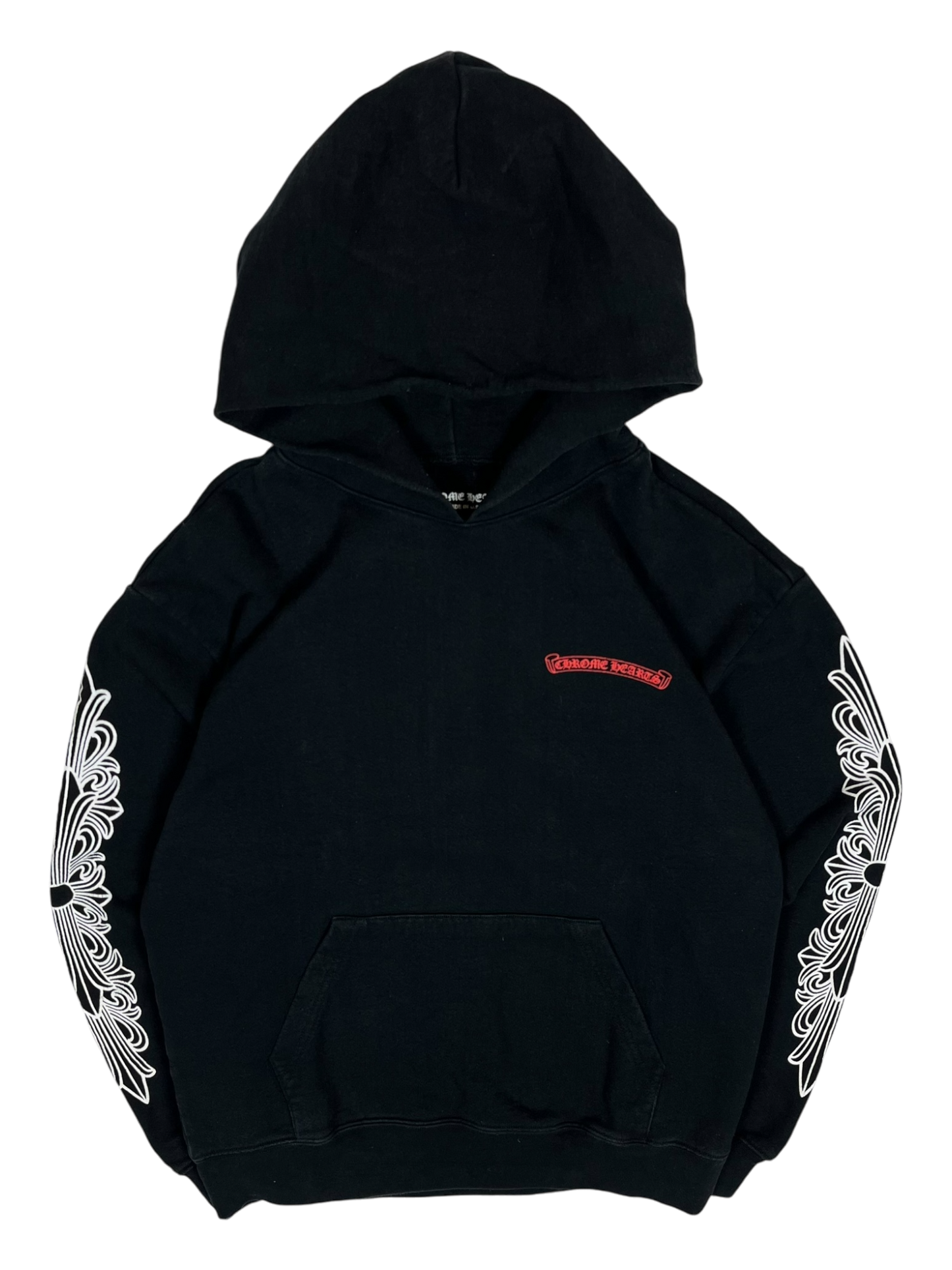 Chrome Hearts Matty Boy Flower Chomper Black Hoodie