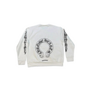 Crewneck Floral White | Chrome Hearts