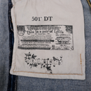 Jeans Levi's 501 Cotton Wreath Blue  | Denim Tears