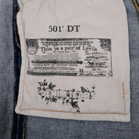Jeans Levi's 501 Cotton Wreath Blue  | Denim Tears