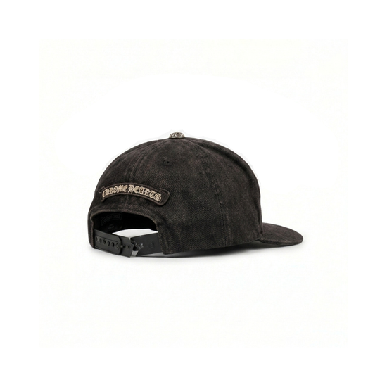 Cap Scroll Logo Black | Chrome Hearts