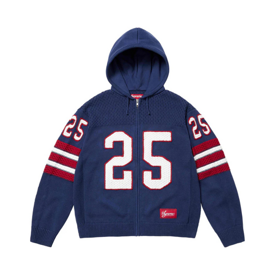 Zip Hoodie Sport Navy | Supreme