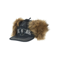 Cap Earflap 5-Panel Navy | Supreme x True Religion