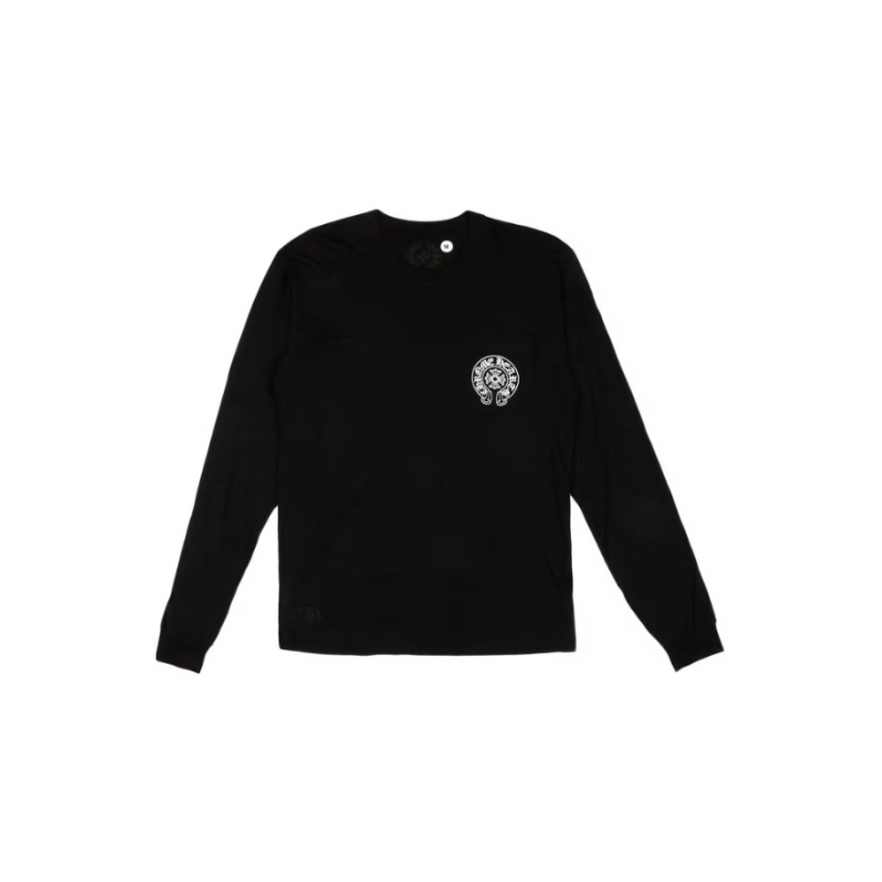 Longsleeve 18 Avenue Montaigne Black | Chrome Hearts