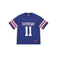 T-shirt Studded Football Navy  | Supreme