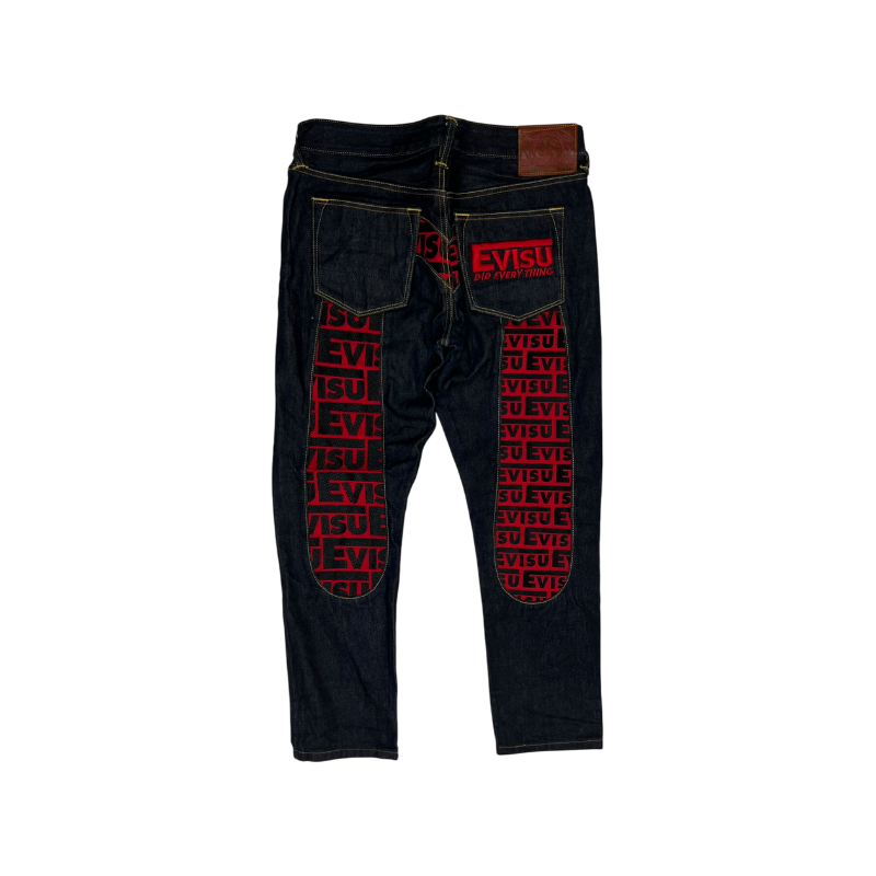 Jeans Diacock Red Navy Jeans | Evisu