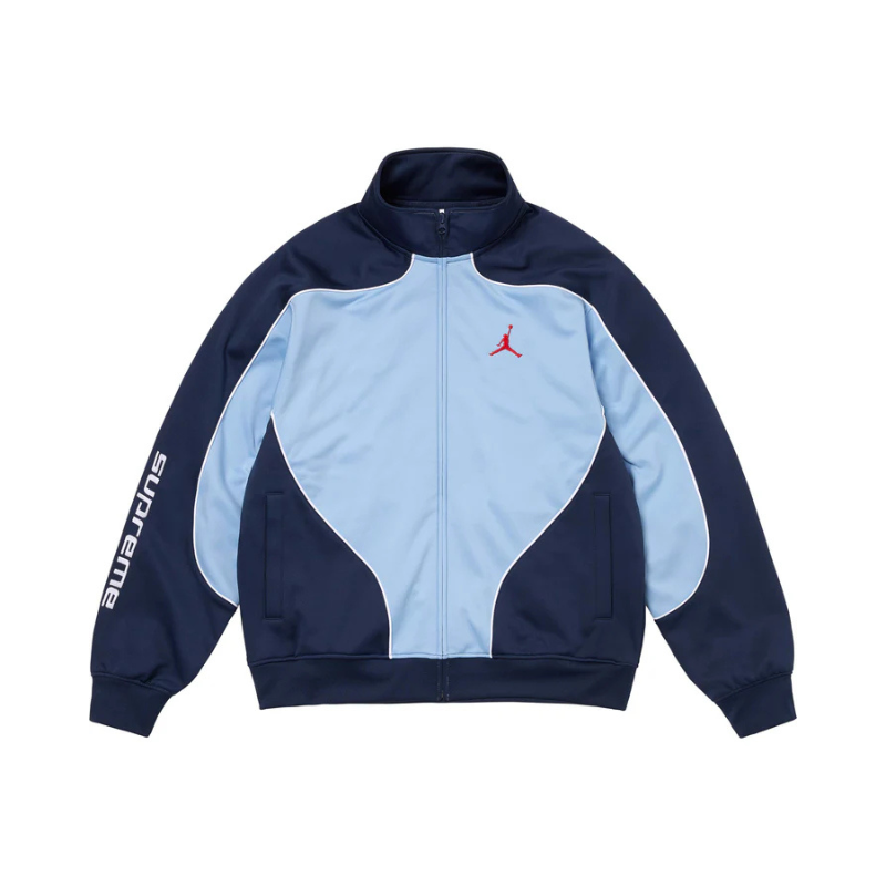 Track Jacket SUPREME X Jordan Blue