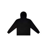 Hoodie Black Flower Logo | StudioPolyvalent