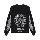 Longsleeve Floral Miami Black  | Chrome Hearts