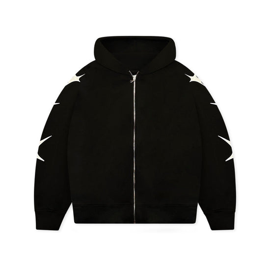 Zip Hoodie Cosmos Black | Année Lumière
